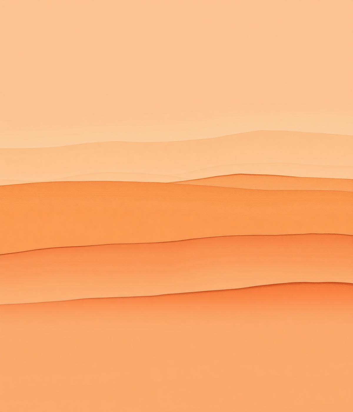 Warm layered horizon lines in clay and sand